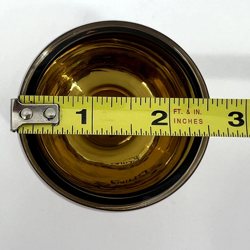 Mikasa Amber Clear Glass Solaris 3.25